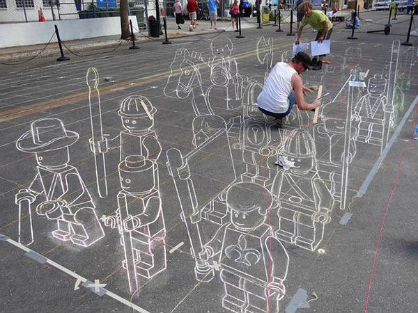 அசத்தலான 3டி ஓவியங்கள்