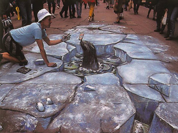 அசத்தலான 3டி ஓவியங்கள்