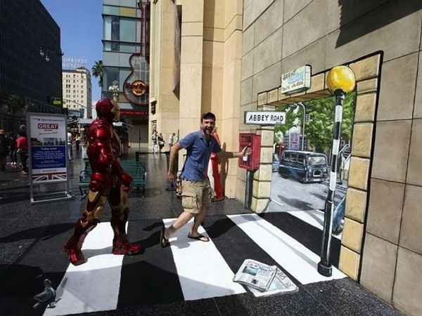 அசத்தலான 3டி ஓவியங்கள்