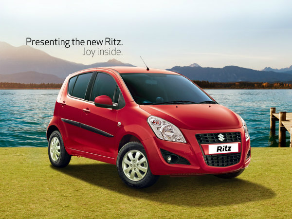 4.மாருதி ரிட்ஸ்