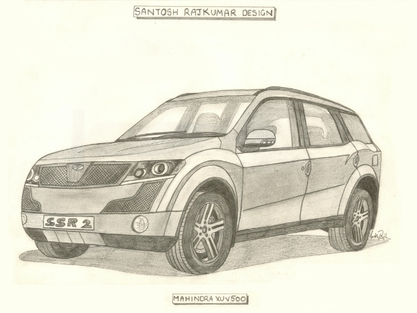  எக்ஸ்யூவி 500- டிசைன் மாற்றங்கள்