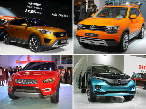 காம்பேக்ட் எஸ்யூவி மாடல்கள்