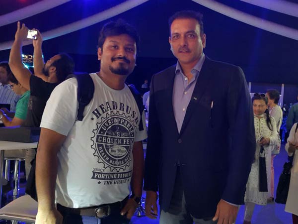 நிகழ்ச்சியில் ரவி சாஸ்திரி