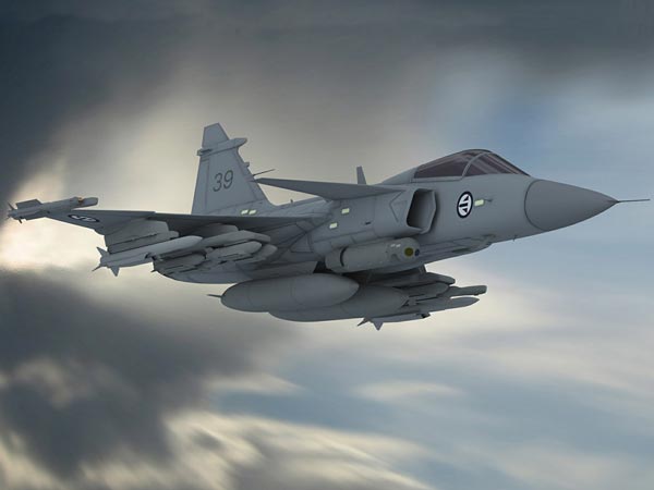 03. சாப் ஜேஏஎஸ் 39 கிரிபென்(சுவீடன்) 