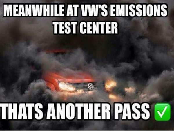 ஃபோக்ஸ்வேகன் எமிசன் மோசடி விளக்கும் கலாய்க்கும் படங்கள்!