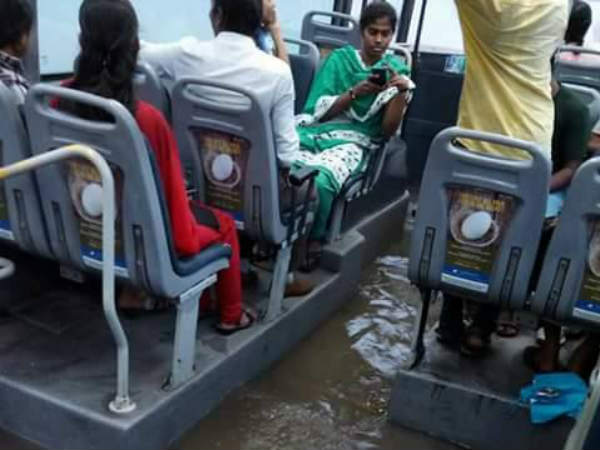 மழையை வென்ற சில சென்னை வாசிகளின் சமயோஜிதம்