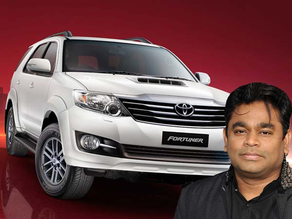 ஏஆர் ரஹ்மான் கார்