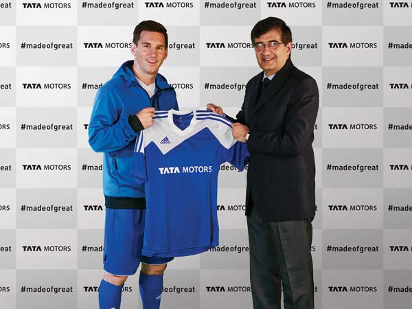 லியோனல் மெஸ்ஸி- டாடா மோட்டார்ஸ்