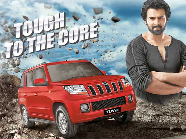  பாகுபலி பிரபாஸ்- மஹிந்திரா டியூவி300