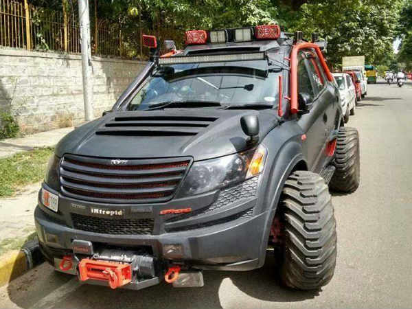 ஆஃப்ரோடு ஆர்வலரின் கைவண்ணம்...