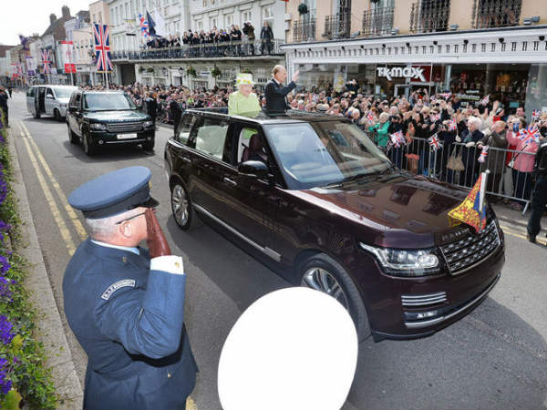 ராணி எலிசபெத்தின் ரேஞ்ச்ரோவர்...