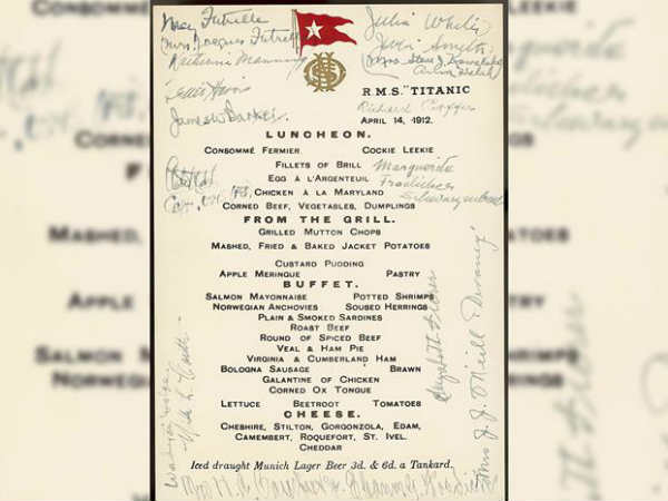  மெனு கார்டு