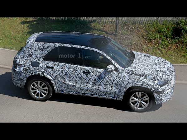 அடுத்த தலைமுறை மெர்சிடிஸ் பென்ஸ் ஜிஎல்இ எஸ்யூவி - கூடுதல் ஸ்பை படங்கள்