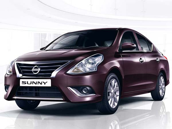 4) நிஸான் சன்னி;