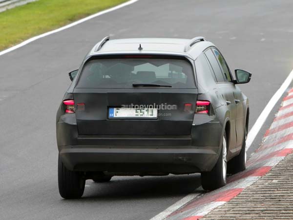 ஸ்கோடா கோடியாக் எஸ்யூவி - கூடுதல் ஸ்பை படங்கள்