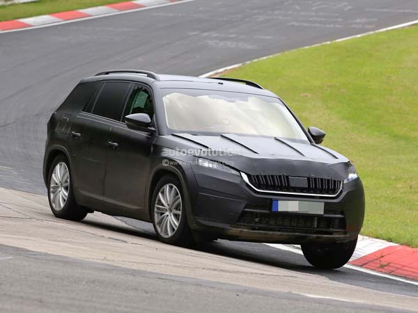 ஸ்கோடா கோடியாக் எஸ்யூவி - கூடுதல் ஸ்பை படங்கள்