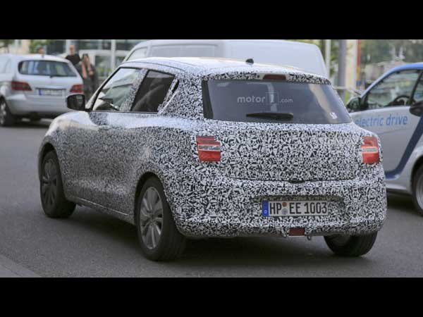 புதிய மாருதி ஸ்விப்ட் - ஸ்பை படங்கள்