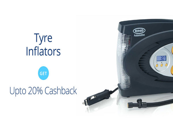 9) டயர் இன்ஃப்லேட்டர்கள்;