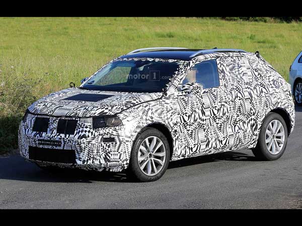 ஃபோக்ஸ்வேகன் போலோ காம்பேக்ட் எஸ்யூவி - ஸ்பை படங்கள்