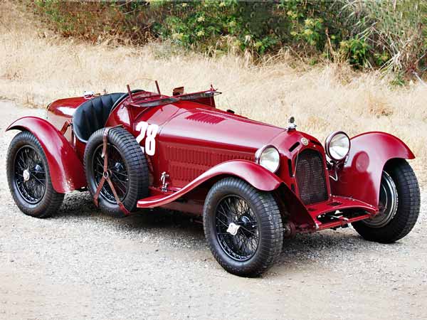 1) 1933 ஆல்ஃபா ரோமியோ 8சி 2300 மோன்ஸா;