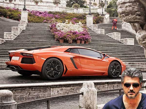  நடிகர் அஜீத் லம்போர்கினி சூப்பர் கார் வாங்கப்போவதாக பரபரப்பு!