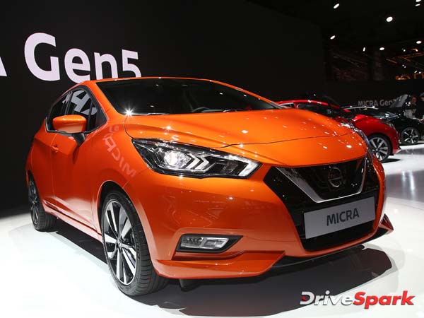 பாரீஸ் மோட்டார் ஷோவில் புதிய நிசான் மைக்ரா கார் அறிமுகம்!