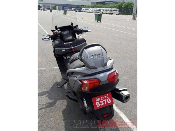 புதிய சுஸுகி பர்க்மேன் 650 ஸ்கூட்டர் இந்தியாவில் தரிசனம்!