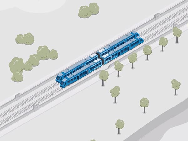 ஹைட்ரஜன் எரிபொருளில் இயங்கும் புதிய ரயில்!