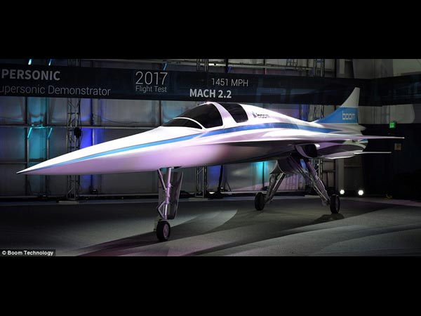  மணிக்கு 2,335 கிமீ வேகத்தில் பறக்கும் புதிய மினி கன்கார்டு விமானம்!