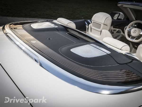 சப்புக் கொட்ட வைக்கும் 'டாப்லெஸ்' புதிய மெர்சிடிஸ்- மேபக் கார்!