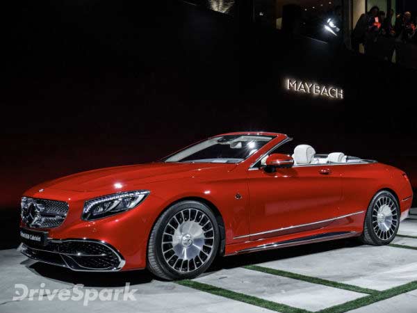 சப்புக் கொட்ட வைக்கும் 'டாப்லெஸ்' புதிய மெர்சிடிஸ்- மேபக் கார்!