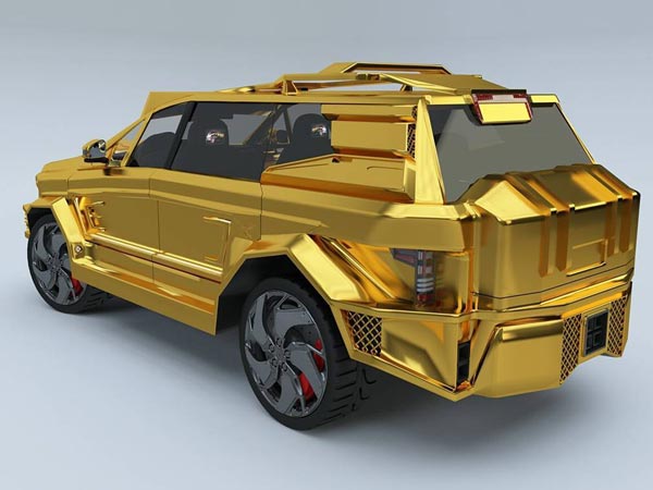  டொனால்டு டிரம்ப் மனதை கவருமா இந்த தங்க நிற கவச வாகனம்!