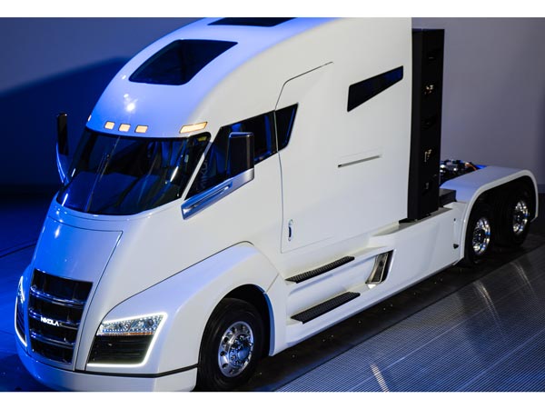 ஹைட்ரஜனில் இயங்கும் நிகோலா டிரக் அறிமுகம்!