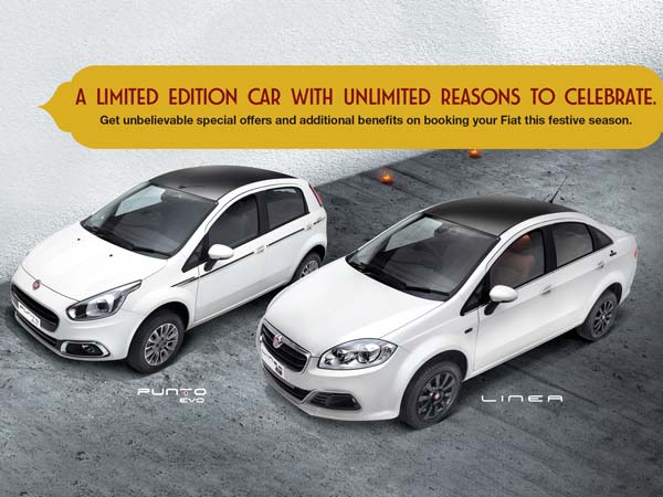  ஃபியட் புன்ட்டோ, லீனியா கார்களின் லிமிடேட் எடிசன் மாடல்கள் அறிமுகம்!