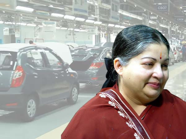 வாகன உற்பத்தி துறையில் ஜெயலலிதாவின் பங்கு!