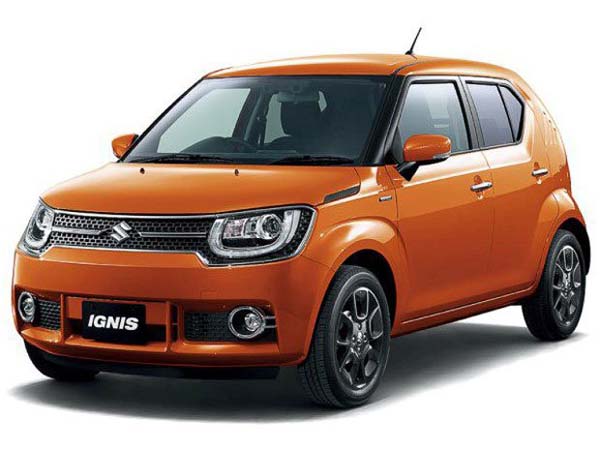 முதல்முறையாக இந்தியர்களுக்கு மாருதி இக்னிஸ் கார் தரிசனம்