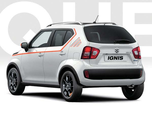 முதல்முறையாக இந்தியர்களுக்கு மாருதி இக்னிஸ் கார் தரிசனம்