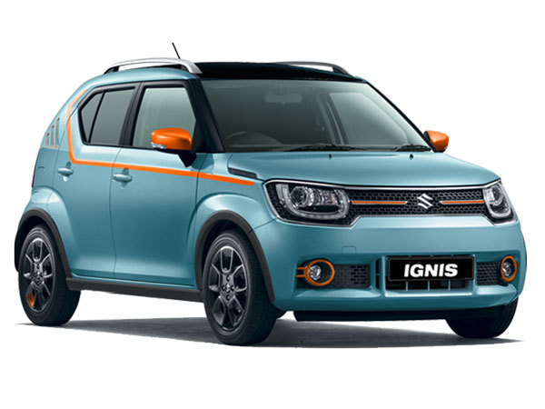 முதல்முறையாக இந்தியர்களுக்கு மாருதி இக்னிஸ் கார் தரிசனம்