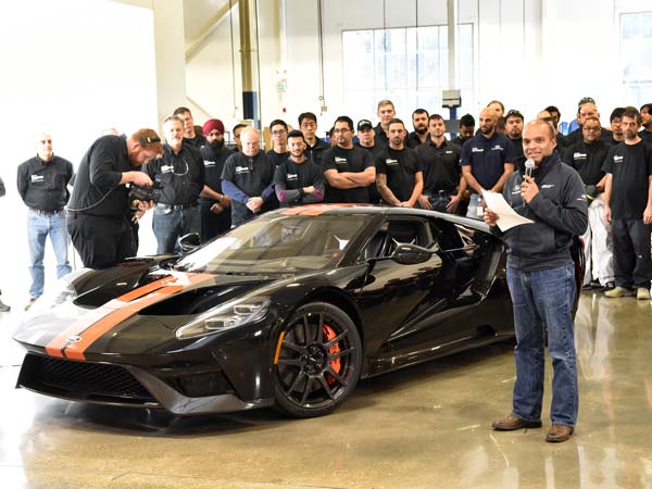  ஃபோர்டு ஜிடி சூப்பர் காரின் உற்பத்தி துவங்கியது!