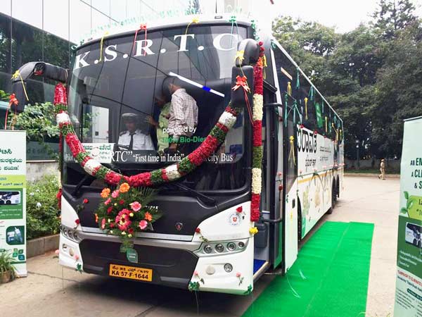 பயோ டீசலில் இயங்கும் ஸ்கானியா மல்டி ஆக்சில் பஸ்கள் அறிமுகம்!