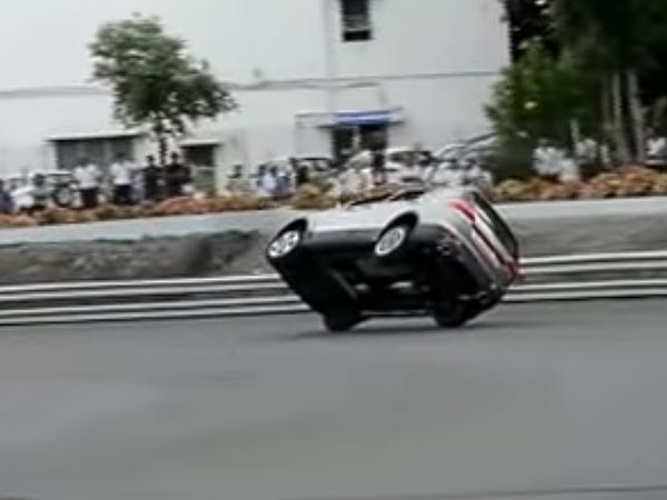  புதிய டாடா ஹெக்ஸா காரின் இரண்டு சக்கர சாகசம்... சிலிர்க்க வைக்கும் வீடியோ!