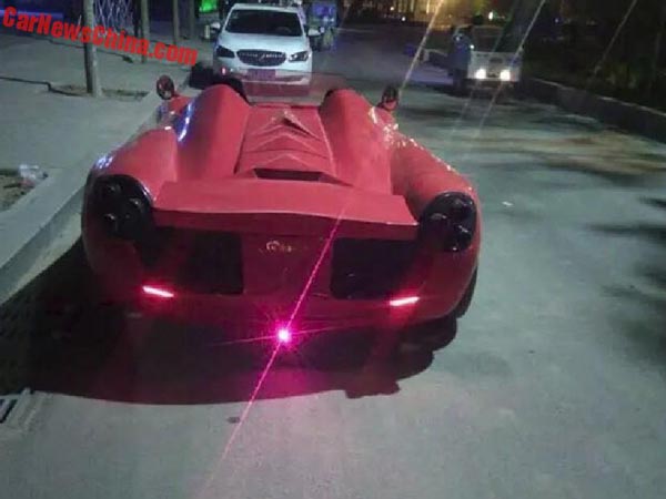 டூப்ளிகேட் பகானி சூப்பர் கார்: வெறும் ரூ.3.70 லட்சம் விலையில்... !!