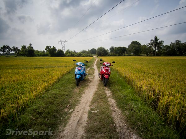 டிவிஎஸ் வீகோ ஸ்கூட்டருடன் பொங்கல் கொண்டாட்டம்!