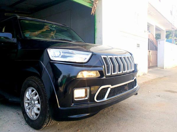  ஜீப் எஸ்யூவி அவதாரம் எடுத்த மஹிந்திரா டியூவி 300!!