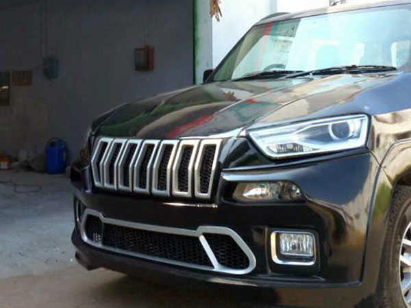  ஜீப் எஸ்யூவி அவதாரம் எடுத்த மஹிந்திரா டியூவி 300!!