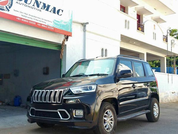  ஜீப் எஸ்யூவி அவதாரம் எடுத்த மஹிந்திரா டியூவி 300!!