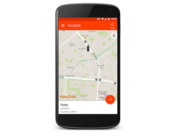 பைக்குகளுக்கான ஜிபிஎஸ் டிராக்கிங் சாதனம்: மேப்மை இந்தியா அறிமுகம்!
