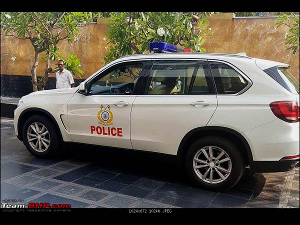 போலீசாருக்கு பிஎம்டபிள்யூ எக்ஸ்5 கார் வாங்கி கொடுத்த முகேஷ் அம்பானி!