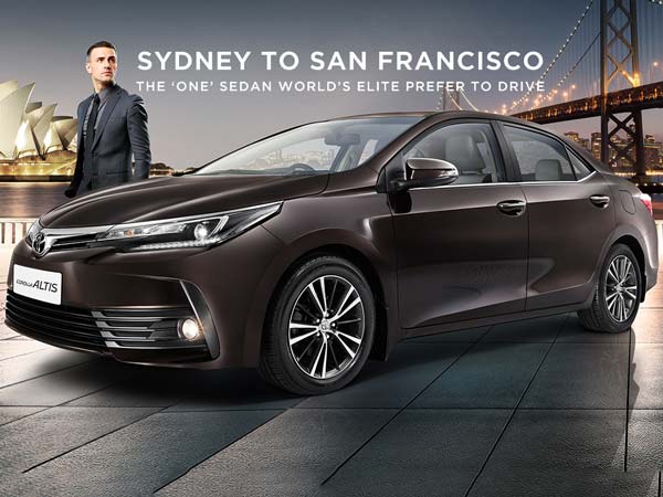 மேம்படுத்தப்பட்ட புதிய டொயோட்டா கரோலா ஆல்டிஸ் கார் அறிமுகம்