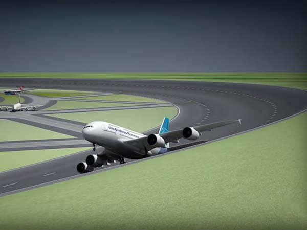 வட்ட வடிவ விமான ஓடுபாதைகள்.. நெதர்லாந்து பொறியாளரின் புது ஐடியா!